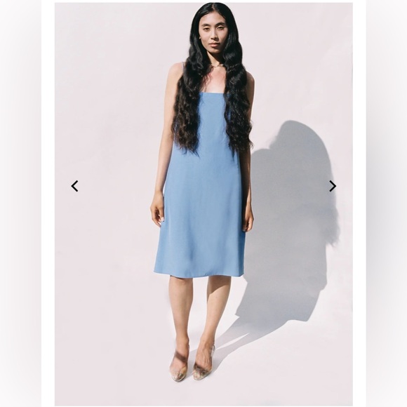 Kamperett | Short Silk Slip Dress | Med - Picture 3 of 7